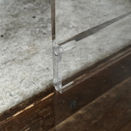 USED ACRYL CONSOLE TABLE