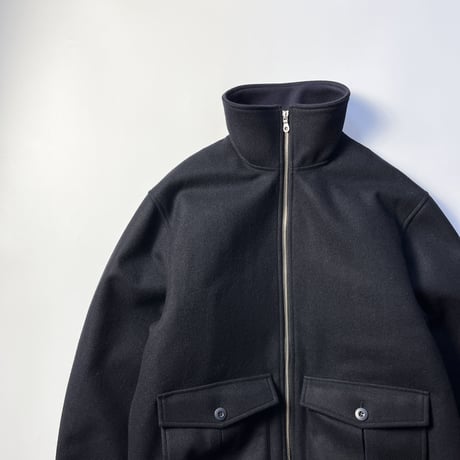 COMFORTABLE REASON "Melton Bomber Jacket"