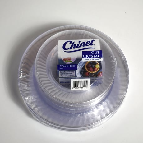"CHINET" PLASTIC PLATES