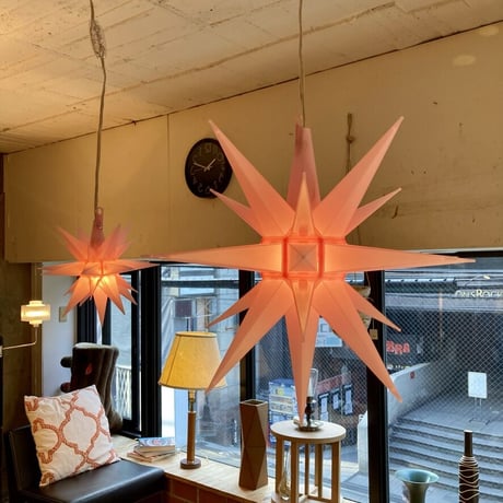 PLASTIC SHADE PENDANT LAMP (M)