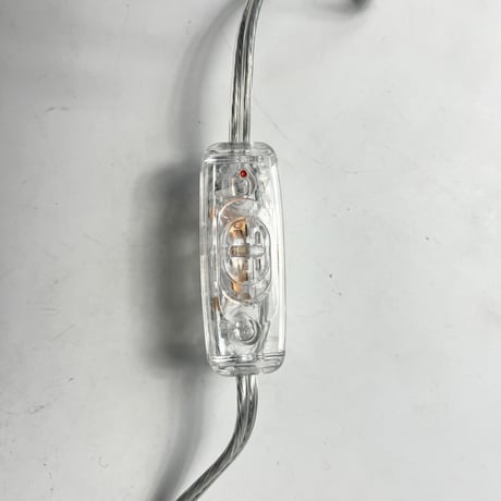 USED "YAMAGIWA" GLASS BADY TABLE LAMP