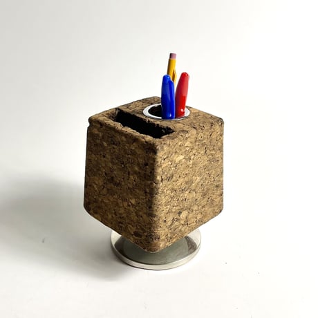 VINTAGE 60-70'S CORK DESK ORGANIZER