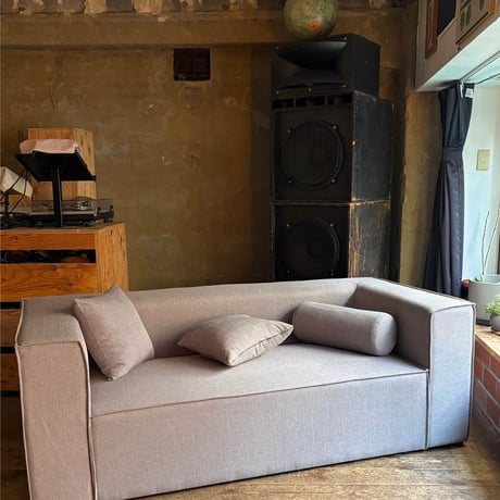 USED 3P FABRIC LOUNGE SOFA