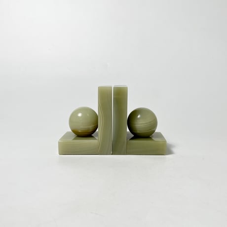 USED MARBLE BOOKEND