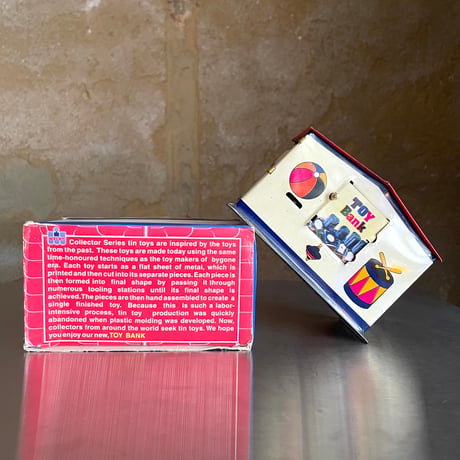 USED “WELBY” TIN TOY BANK
