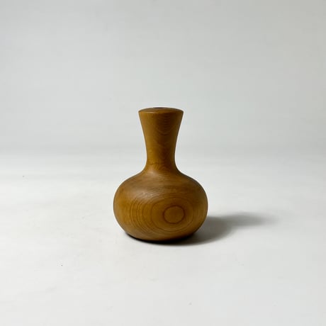 USED “THE HOUSE OF MYRTLEWOOD” WOODEN FLOWER VASE