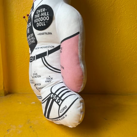 VINTAGE “OVER THE HILL” VOODOO DOLL