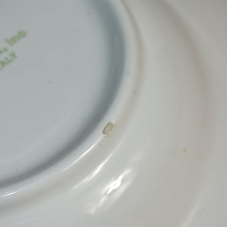 USED “OVER AND BACK, INC” CERAMIC DISH