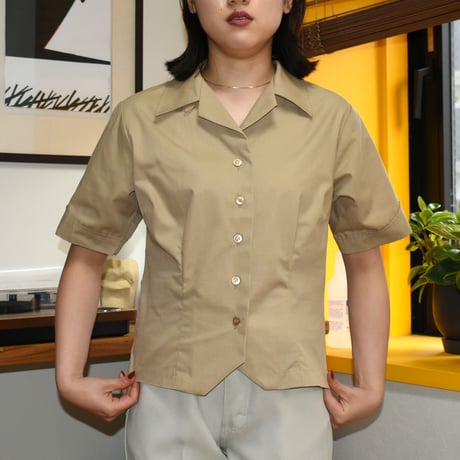 LADIES USED MILITARY S/S SHIRT