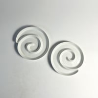 USED "TOGNANA" CERAMIC SWIRL PLATE