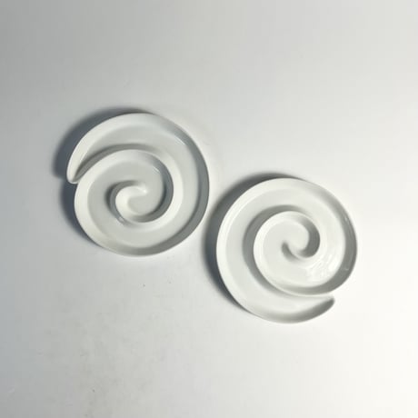 USED "TOGNANA" CERAMIC SWIRL PLATE