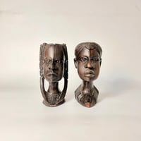 USED AFRICAN WOODEN SCULPTURE