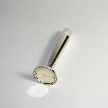 USED NICKEL SILVER FLOWER VASE