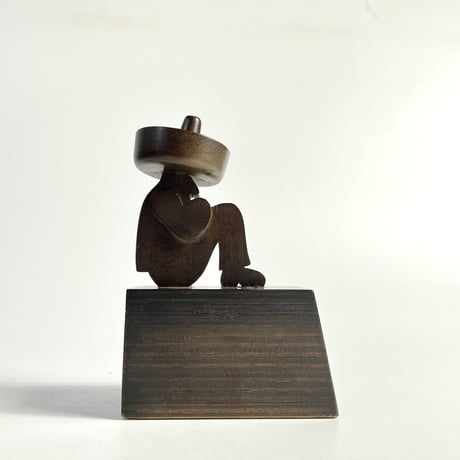USED MEXICO WOODEN BOOKENDS