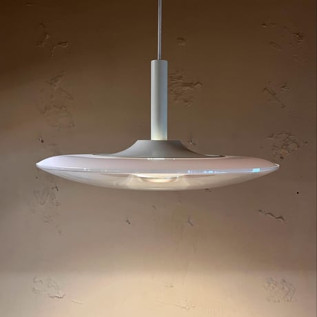 JAPAN USED PLASTICS SHADE PENDANT LAMP