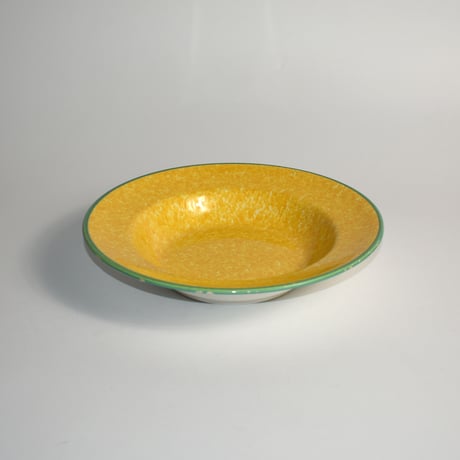 USED “OVER AND BACK, INC” CERAMIC DISH