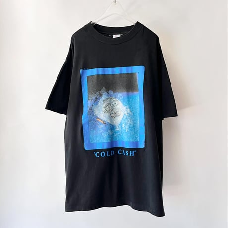 USED 90'S "DAVID M. SPINDEL / COLD CASH" S/S TSH