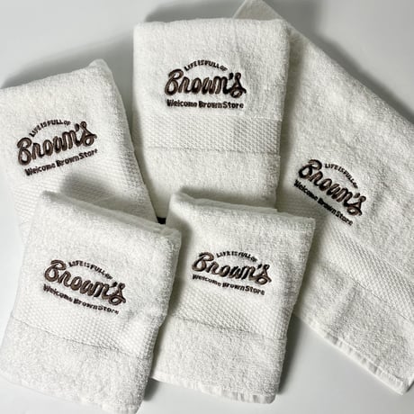BROWN STORE "ORIGINAL MOTEL BATH TOWEL"