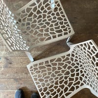 USED "HARECHAIR B.V. / CORAL" STACKING CHAIR