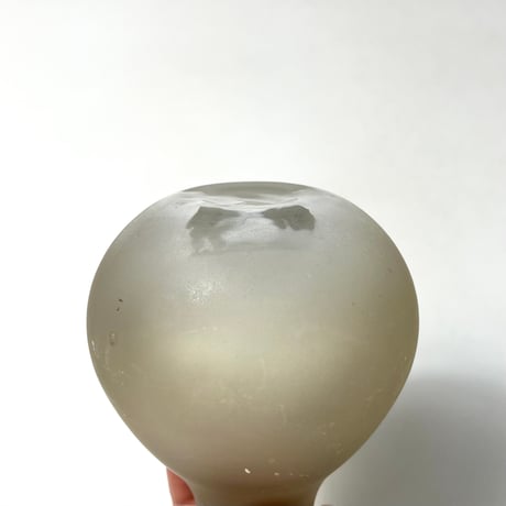 USED GLASS BOTTLE FLOWER VASE