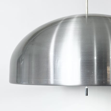 JAPAN USED STEEL SHADE PENDANT LAMP