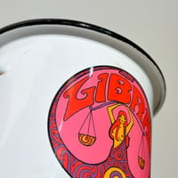 USED LIBRA ENAMEL MUG