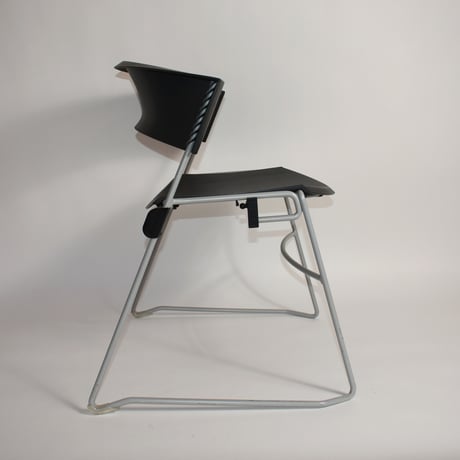 USED "GIROFLEX" IRON LEG CHAIR