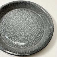VINTAGE MARBLE ENAMEL PLATE