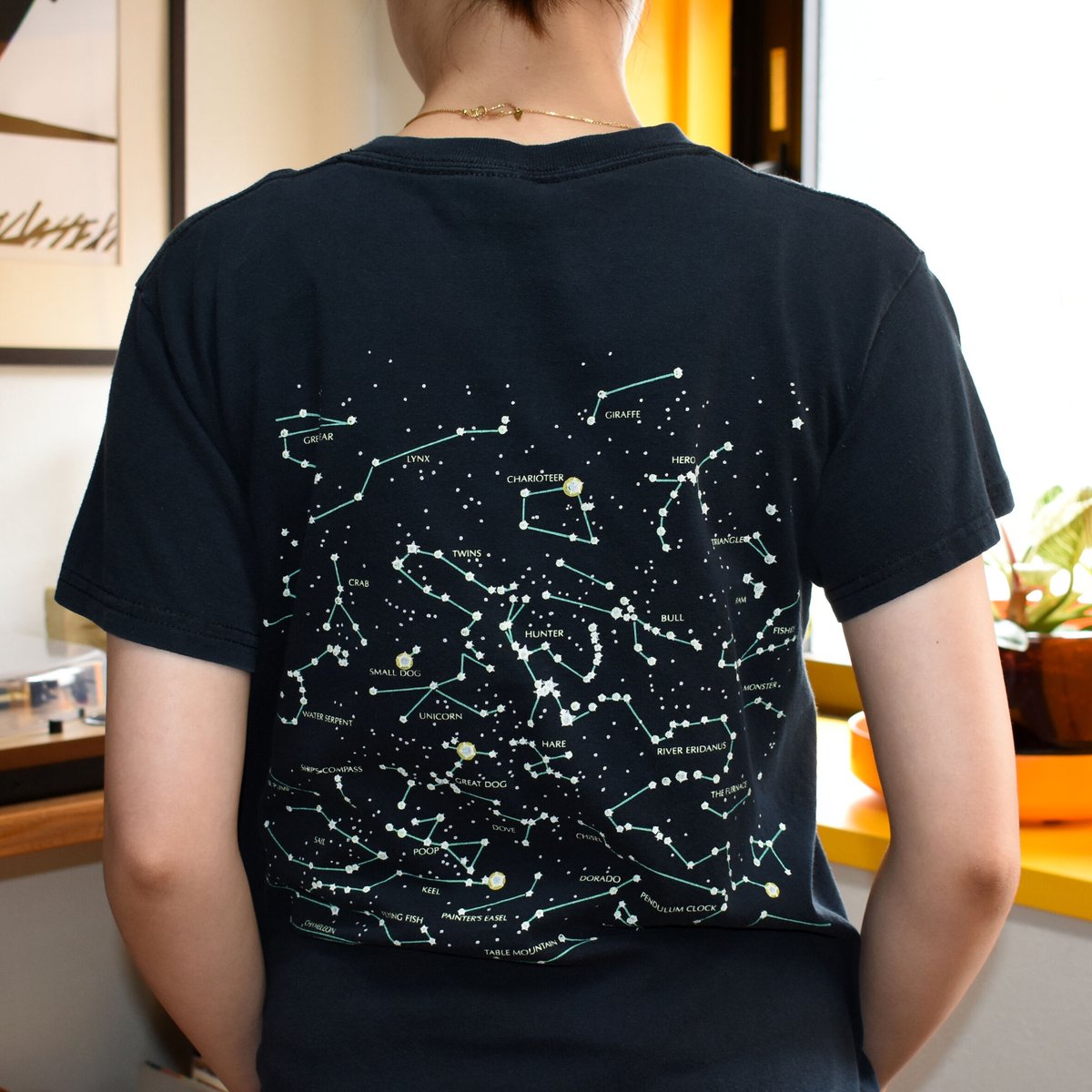 割引ファッション 星座 1992年製ヴィンテージ Tシャツ heavenly bodies