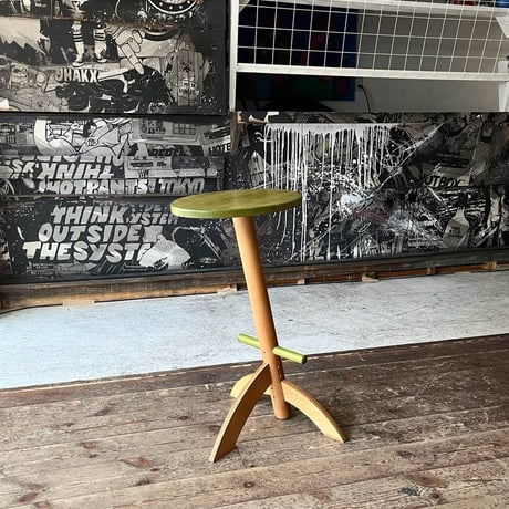 USED WOODEN SIDE TABLE