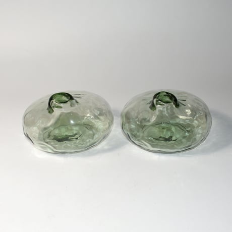 USED DESIGNED GLASS FLOWER VASE