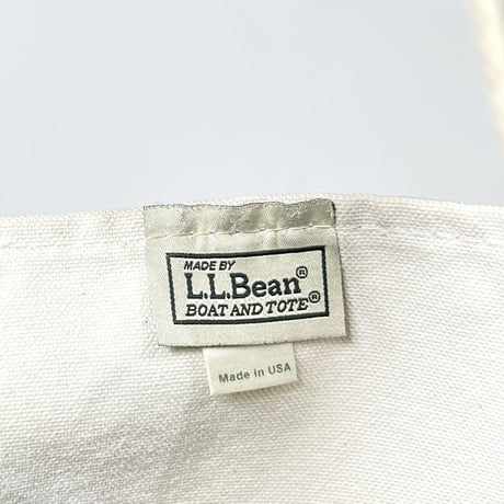 USED 90'S "L.L.BEAN" CANVAS TOTE