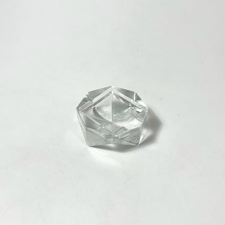 USED GLASS ASH TRAY