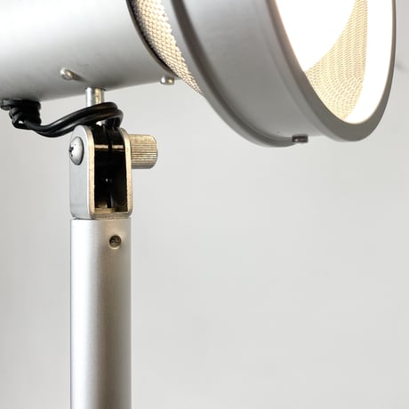 USED ALUMINUM FLOOR LAMP
