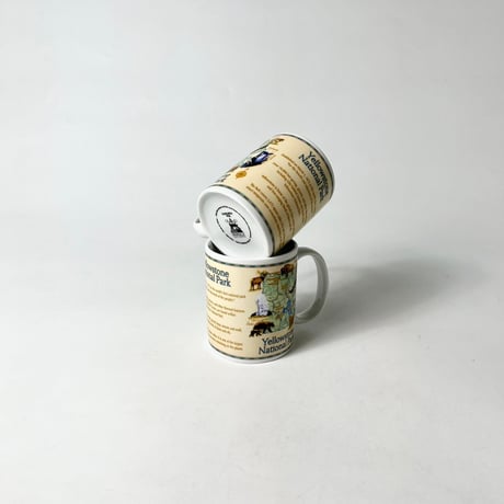 USED "YELLOWSTONE NATIONAL PARK" CERAMIC MUG