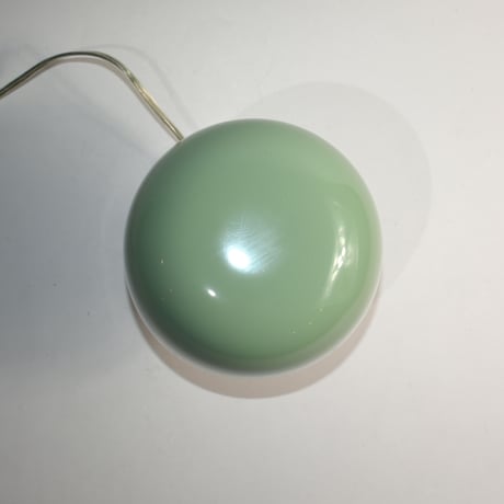 USED "TEO" GLASS & IRON TABLE LAMP