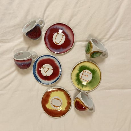 2011 ''ILLY ART COLLECTION" CUP & SAUCER (SET)