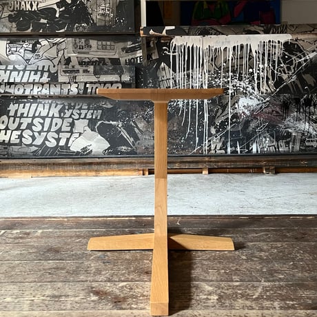 JAPAN USED “KARIMOKU” WOODEN SIDE TABLE