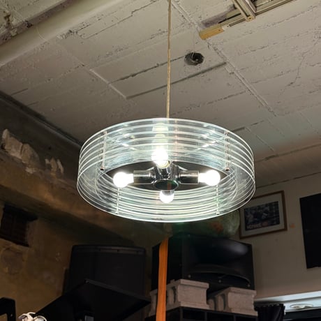 USED ACRYLIC SHADE PENDANT LAMP