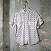 LADIES USED 90'S "PARTNERS BY MERVYN'S" S/S SHIRT