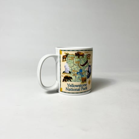 USED "YELLOWSTONE NATIONAL PARK" CERAMIC MUG