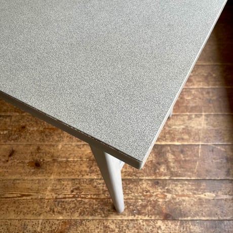 USED WOODEN STONE GRAIN LOW TABLE
