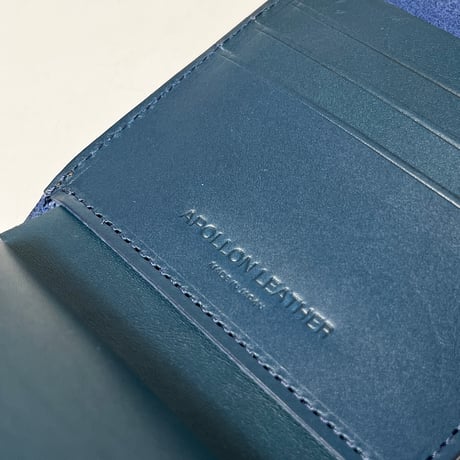 APOLLON LEATHER ”snap wallet / brass"
