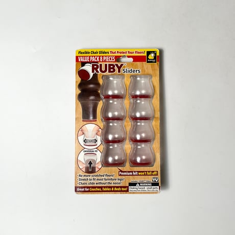 DEAD STOCK "RUBY SLIDERS" VALUE PACK 8 PIECES