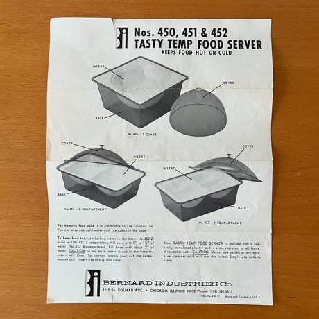 NOS TESTY TEMP FOOD SERVER