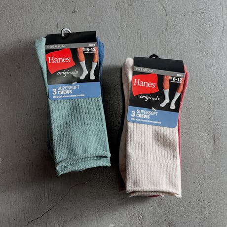 NEW “HANES” SUPERSOFT CREWS