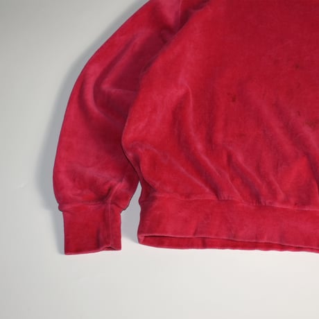 USED "KARINDA OF CALIFORNIA" VELVET MOCK NECK SWEAT