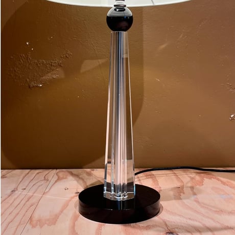 USED ACRYLIC POLE TABLE LAMP