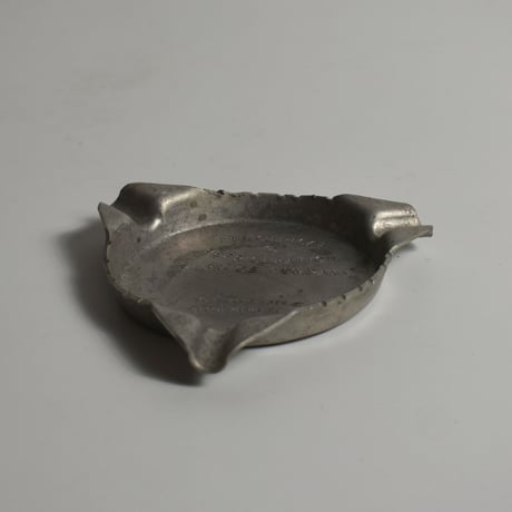 USA VINTAGE HANDMADE ALUMINUM ASHTRAY
