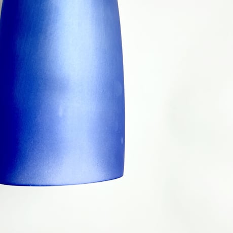 USED FADE GLASS SHADE PENDANT LAMP